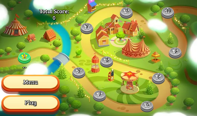 Circus Hidden Numbers Game