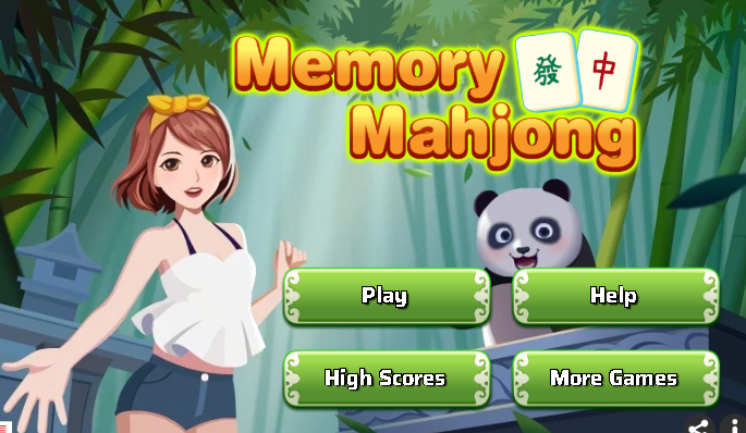 Memory Mahjong Game